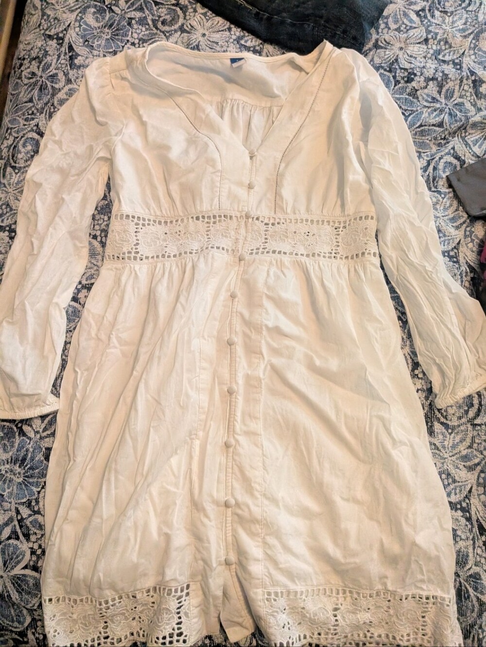 Old Navy White Beach Dress